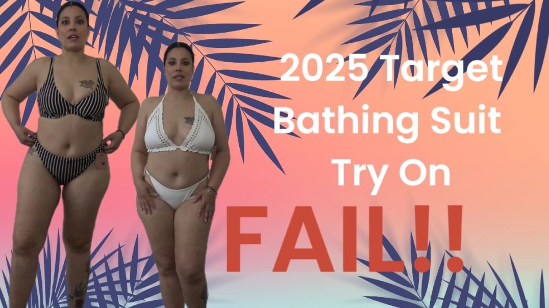 2025 TARGET BATHING SUIT TRY ON