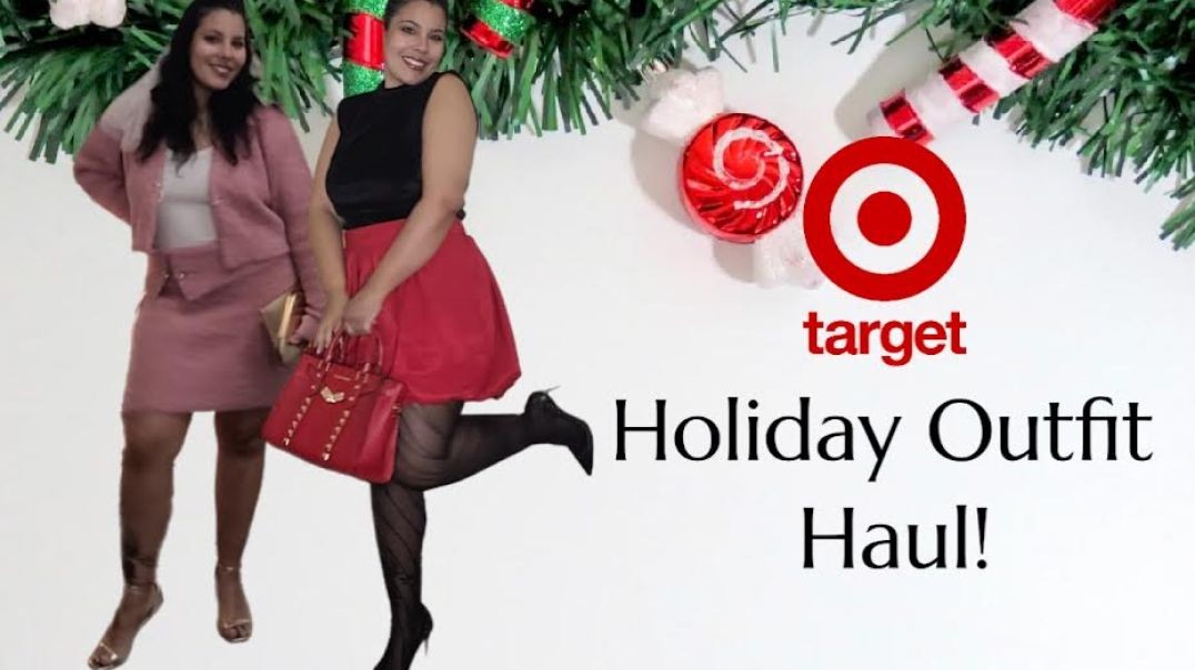 ⁣Target Holiday Outfit Haul