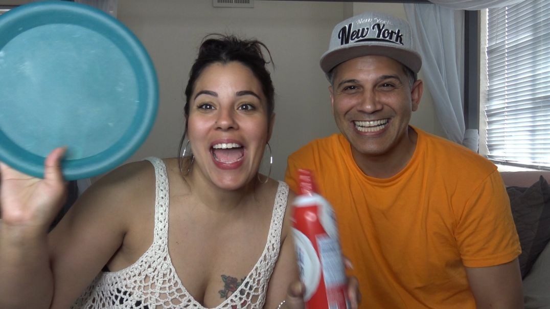 ⁣ROCK PAPER SCISSORS CHALLENGE LOSER GETS PIE FACED