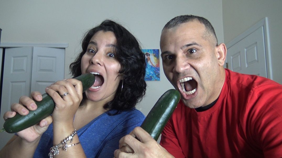 ⁣DOING THE CUCUMBER CHALLENGE
