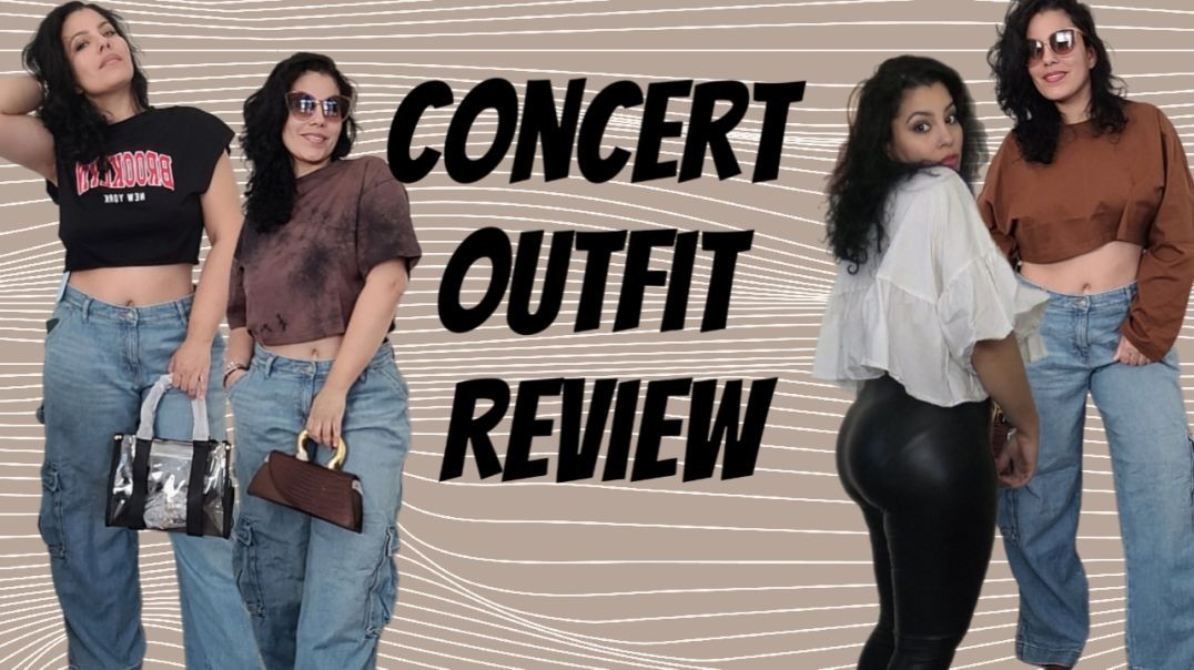 ⁣Concert Outfit Review