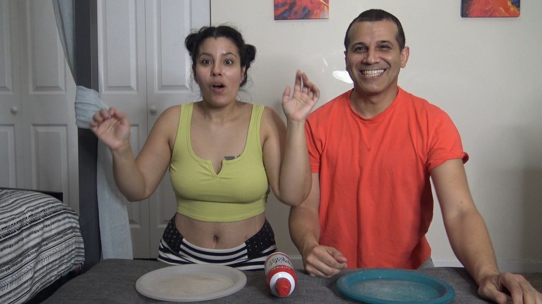 ⁣ROCK PAPER SCISSORS CHALLENGE LOSER GETS PIE FACED