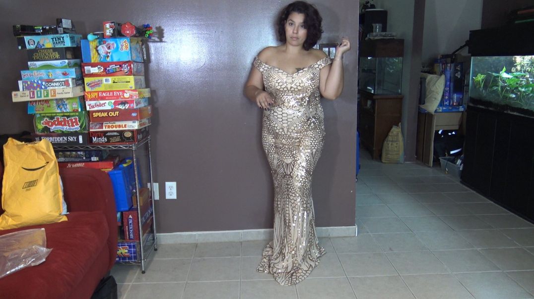 ⁣FORMAL DRESS TRY ON