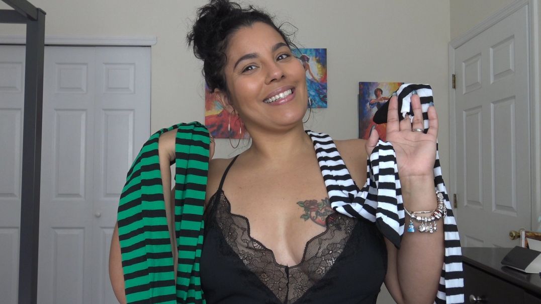 ⁣HOLLOWEEN STOCKING TRY ON